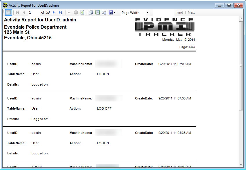 An Evidence Tracker and Chain of Custody Log Designed By Cops For Cops